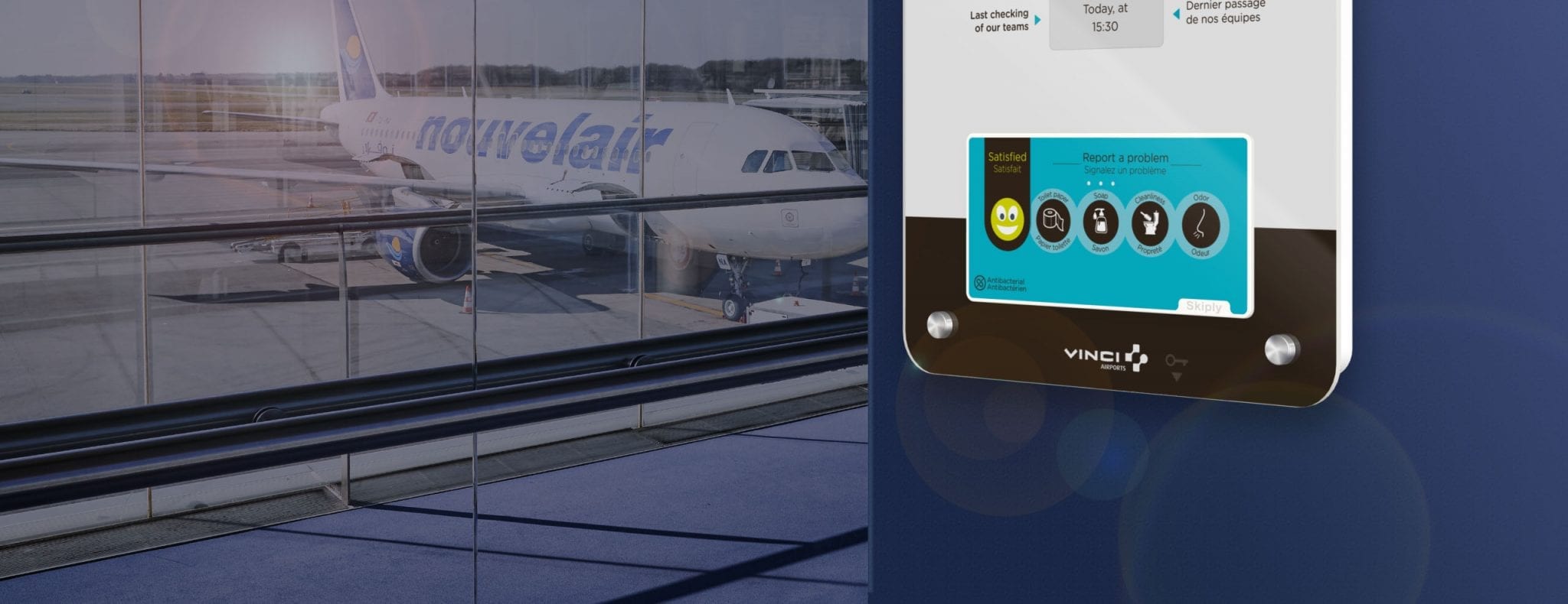 Skiply-Fond-sanitaires Skiply, management de la qualité de services aéroportuaires