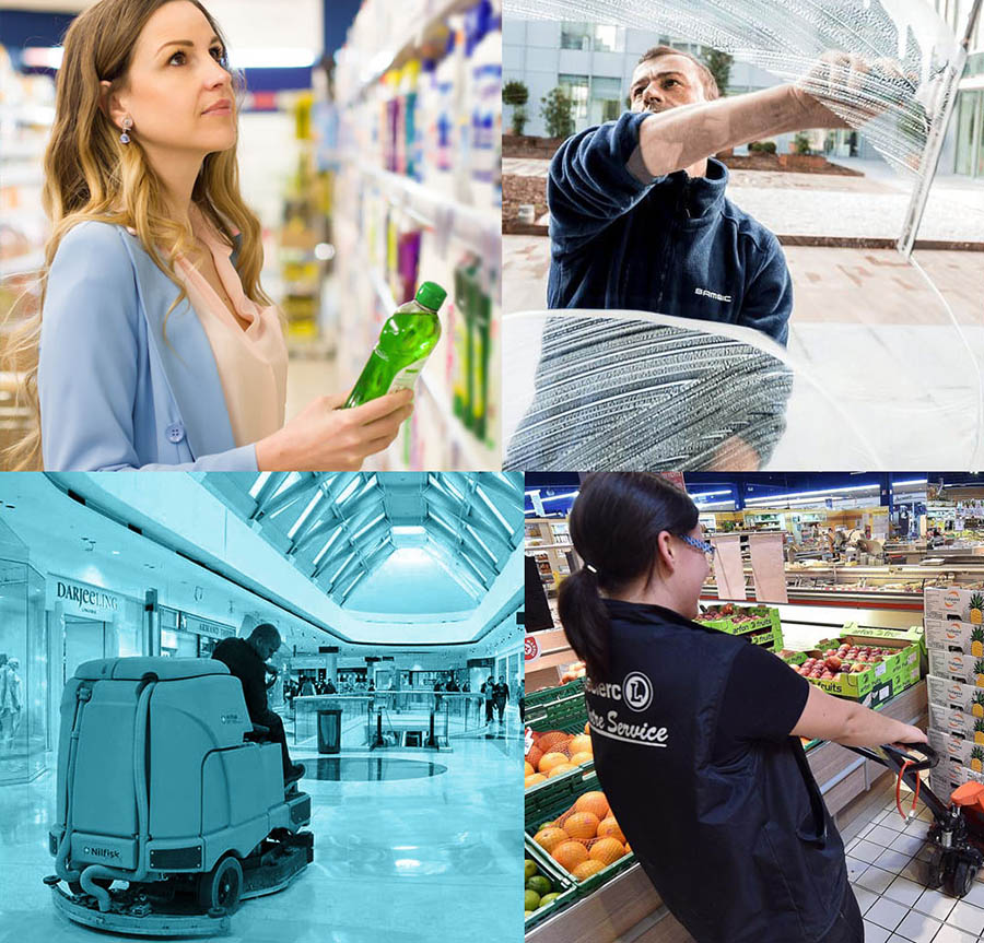 Skiply grande distribution facility management