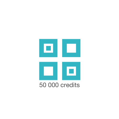 Pack de 50 000 crédits Ubiqod
