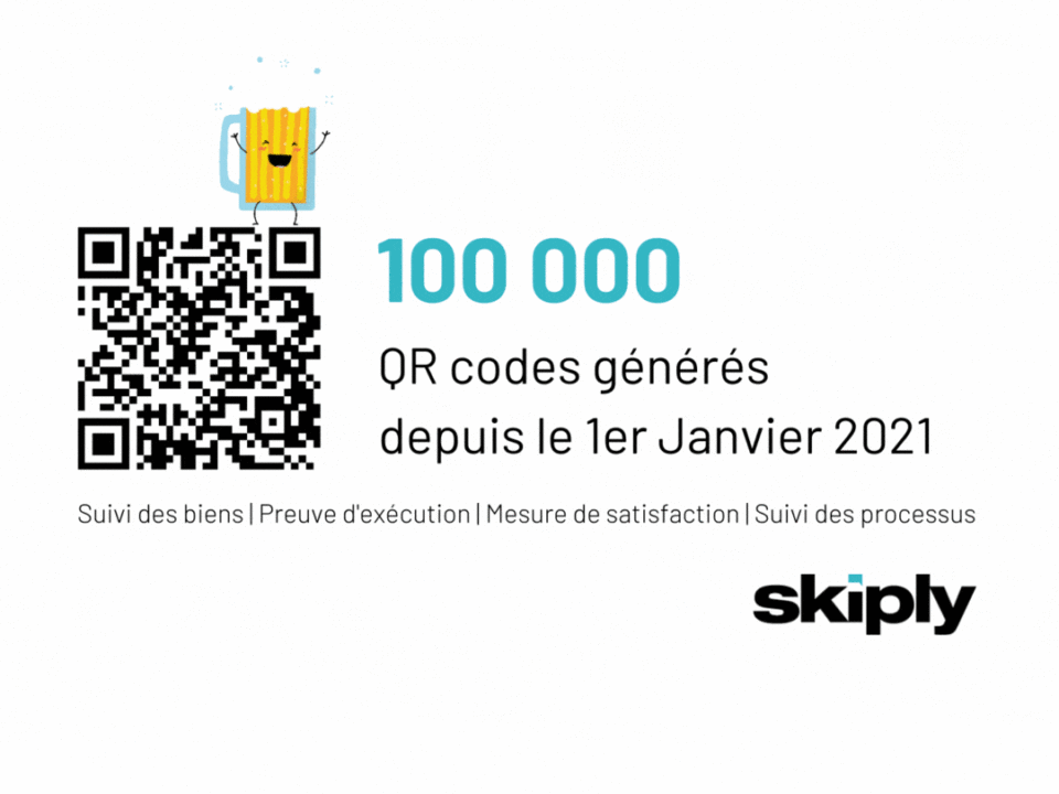 100000 qr codes sur Ubiqod