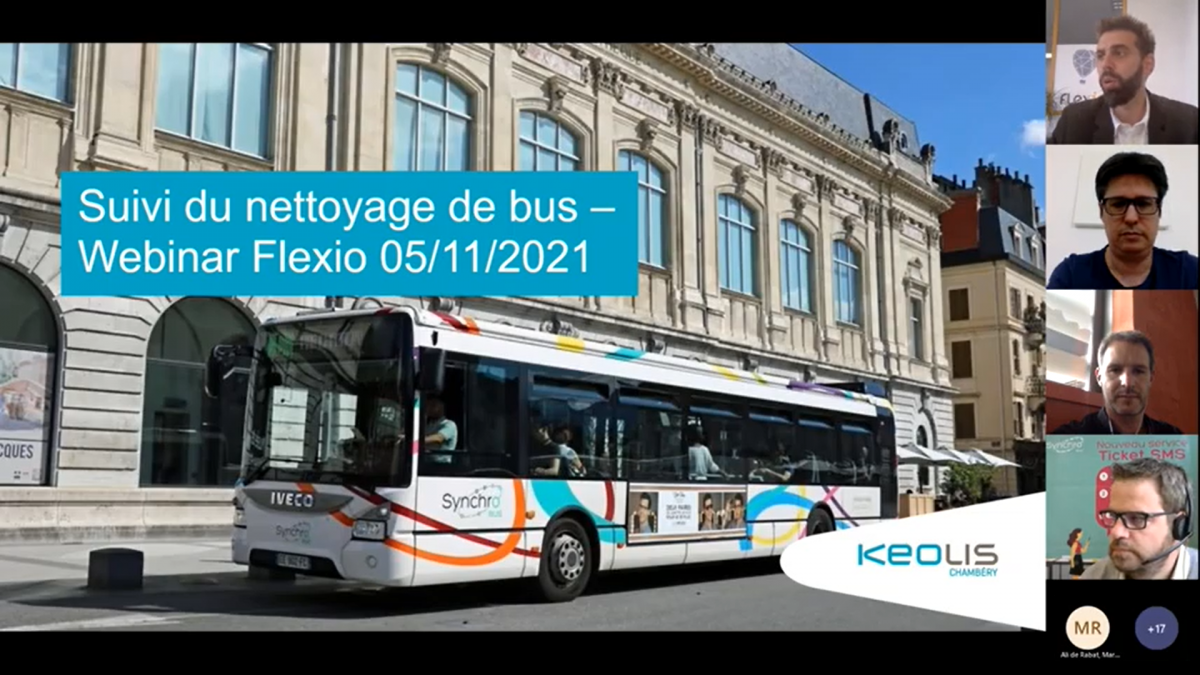 contrôle des prestations de nettoyage dans les bus