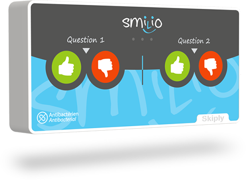 Thumbs survey terminal