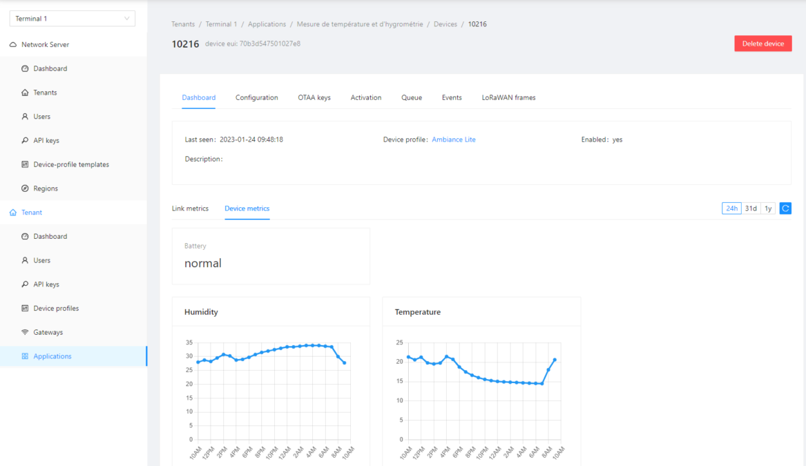 Open Source LoRaWAN network solution