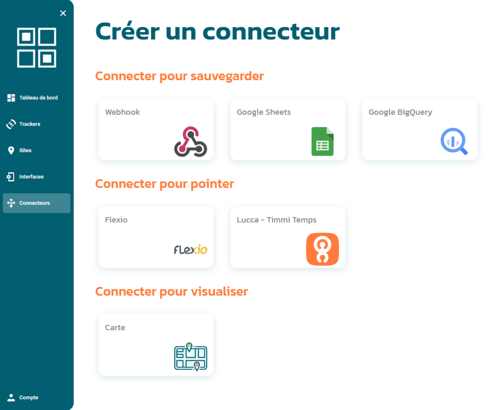 Connecteurs Ubiqod