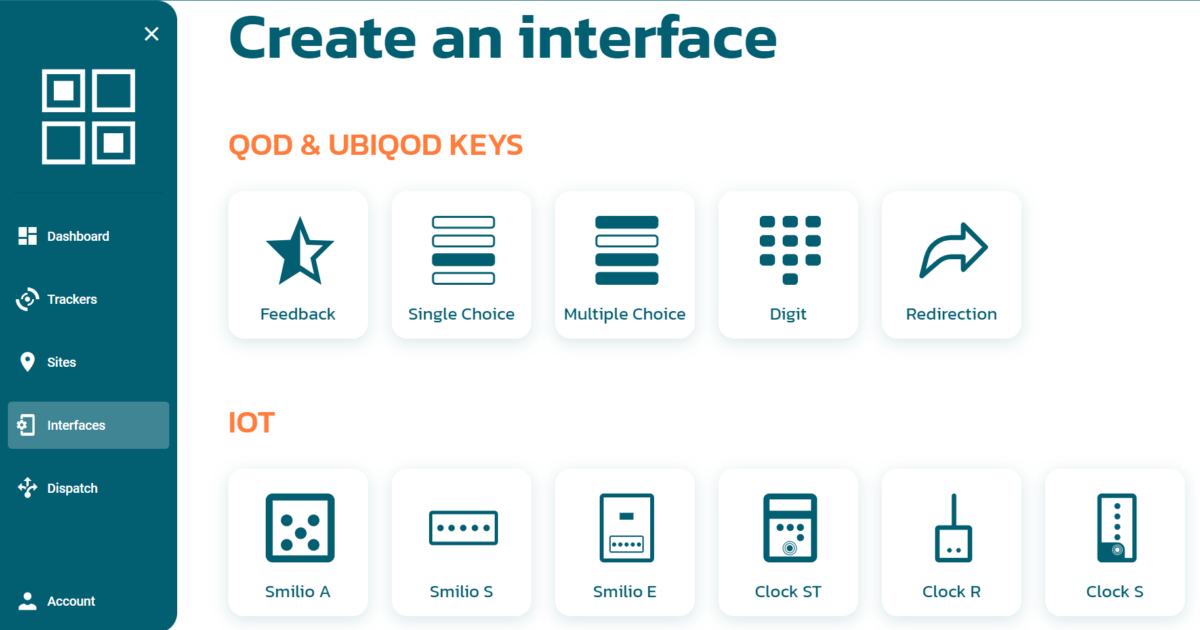 Ubiqod new interface