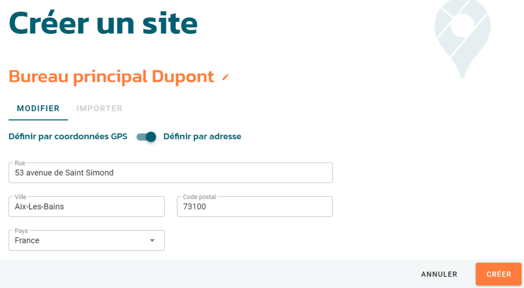 Créer un site sur la plateforme Ubiqod