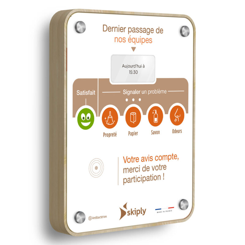 Feuille de pointage NFC/RFID Clock E