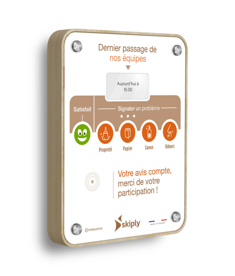 Feuille de pointage NFC/RFID Clock E