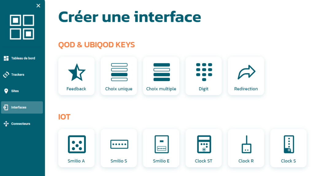 Créer une interface pour le pointage