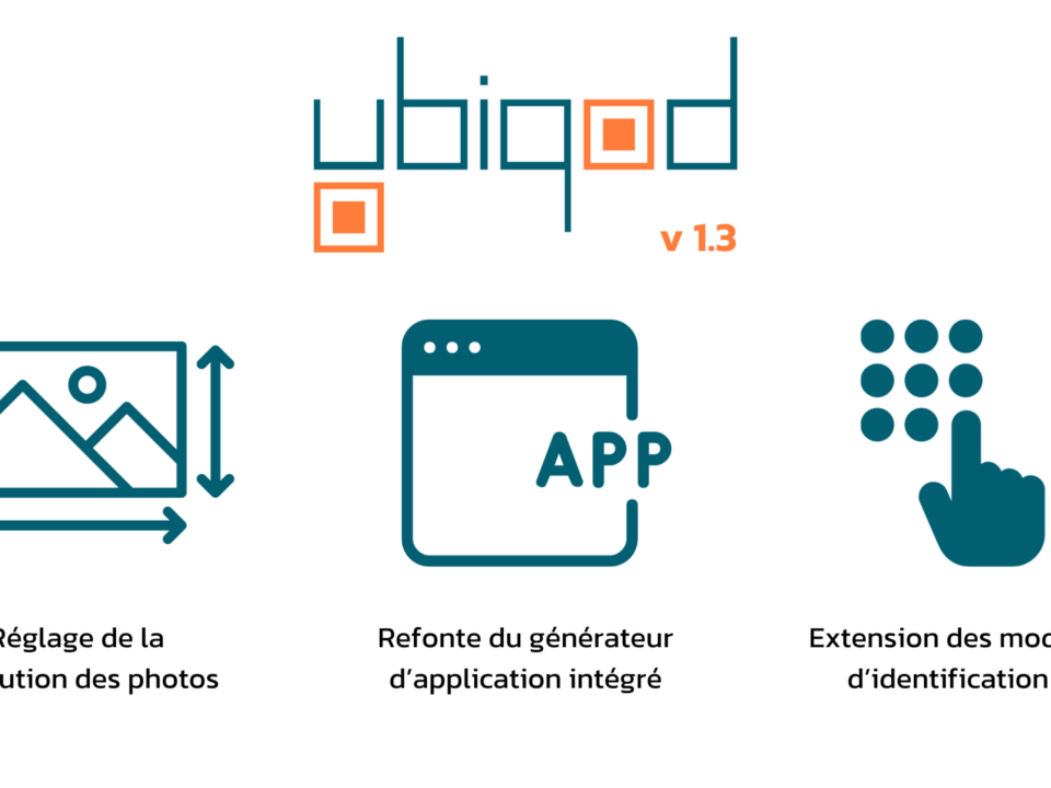 Plateforme Ubiqod : nouvelle version 1.3