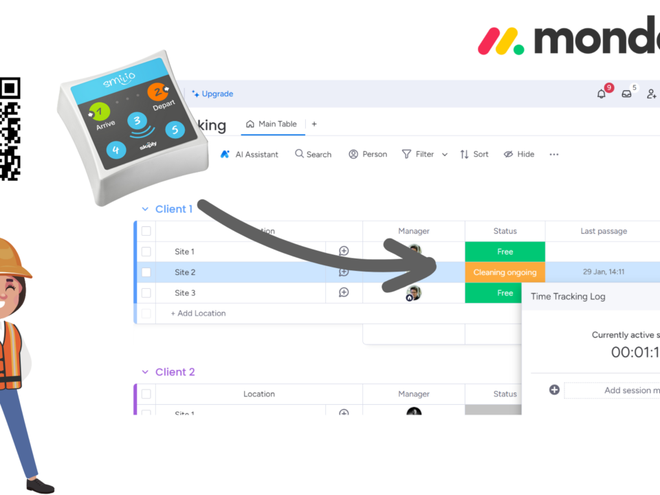 Track field services with monday.com