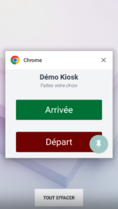 Verouiller un smartphone Android sur le navigateur Google Chrome