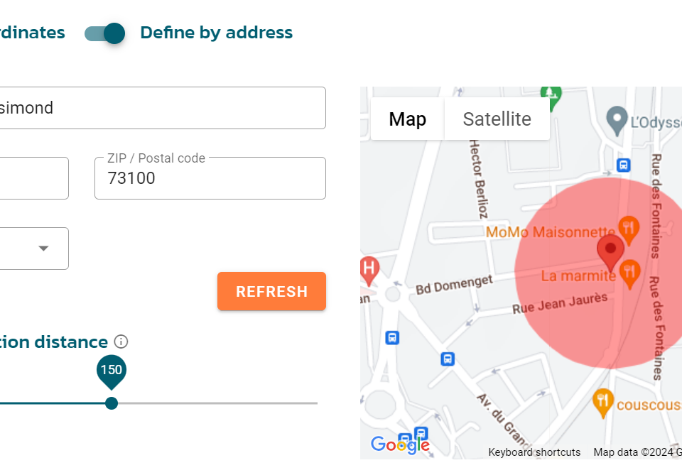 Site geofencing for clock-in and clock-out