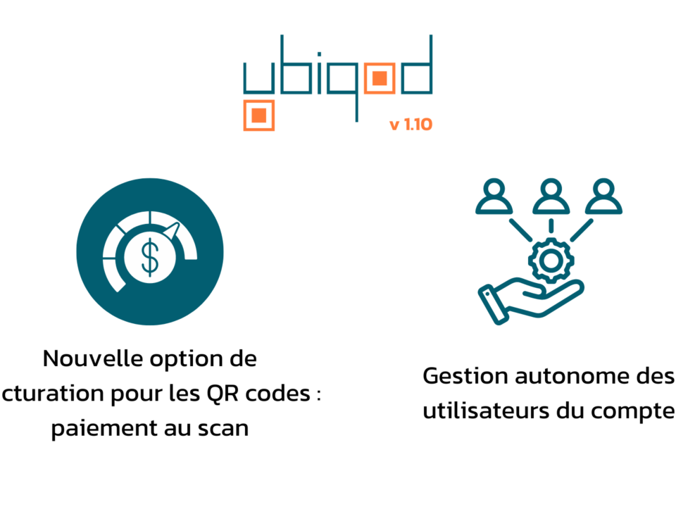 Nouvelles fonctionnalités Ubiqod v 1.10